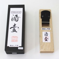 酒壷(みき) 裏出不要 白樫 ヒナ 42mm 柾目（白樫・7寸台）の2枚目