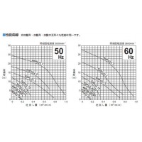 汚物用水中ハイスピンポンプ PU型 非自動形 60Hz 口径50mm 0.25KW 三相200V メーカー直送の3枚目