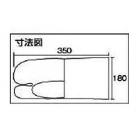 遮熱保護具3本指手袋 フリー(1双価格)の2枚目