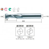 2枚刃超硬エンドミル(M)1.5mmの2枚目