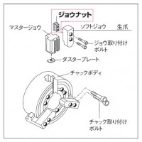 ジョウナット(北川用)55×21.5×8mm(1組・3個)の3枚目