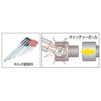 ロングボールポイント六角棒レンチセット 9本組(1セット価格)の3枚目