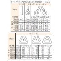 ラウンドスリング(JIS規格品)0.5t×1.5mの3枚目