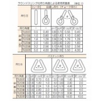 ラウンドスリング(JIS規格品)5.0t×4.0m - 大工道具・金物の専門通販アルデ