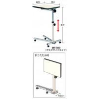 ミニテーブル(立ち作業用ハイタイプ)500×350×740～1040mmの2枚目