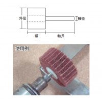 ナイロンミックスホイール外径φ30×厚み25×軸6 #120※取寄せ品の2枚目