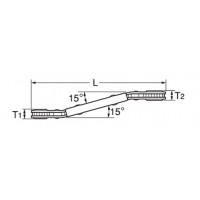 ベント板ラチェットレンチ 13×17mmの2枚目