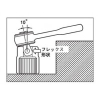 ハンディラチェットFタイプ（フレックス）(差込角9.5mm)の3枚目