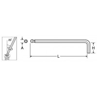 ボールポイントレンチ ロングタイプ 1.5mmの2枚目