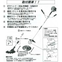 草刈丸 本体 刈払機取付用安全回転バリカンの2枚目