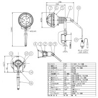 作業用 エコビックLED投光器 アース付 (取付枠タイプ)2PCNT 5m 20w 昼白色 取寄品の3枚目