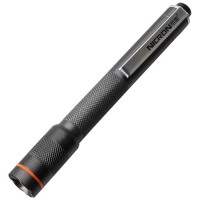 ペン型フォーカスLEDライト 電池式 140LM 黒 取寄品の1枚目