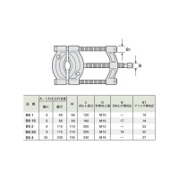 ベアリングセパレータ(スピーダー付)ボルト長さ255mm 取寄品の2枚目