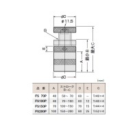 プレス用スクリュージャッキ(150～200)取寄品の2枚目