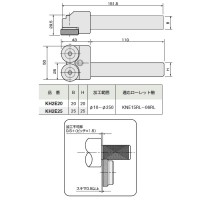 転造ローレツトホルダーE型(アヤ目)取寄品の2枚目