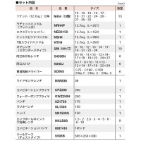 プロ用デラックス工具セット 12.7sq 取寄品の3枚目