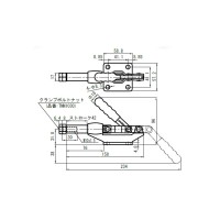 横押しトグルクランプ 取寄品の2枚目