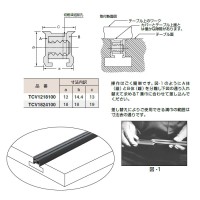 調整式Tスロットチップカバー 取寄品の2枚目