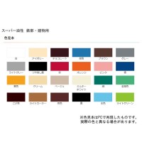 スーパー油性鉄部建物 アイボリー 200ml 取寄品の2枚目