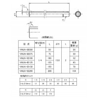 ステンレス製ねじ込継手 片長ニップル ネジ(R×L)1/4×75の2枚目