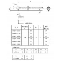 ステンレス製ねじ込継手 片長ニップル ネジ(R×L)3/8×50の2枚目