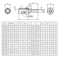 黄銅製ホースジョイント ネジ(R)3/8 タケノコ外径(径D)14の2枚目