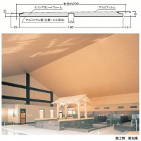 バスパネル準不燃200-I型R 3B 3m あすか檜 1箱12枚価格の2枚目