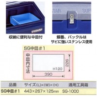 スーパーボックスグレイト (SG-1000 グレー/ネイビー) メーカー直送品 代引不可 個人宅不可の3枚目