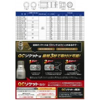 QCソケット シングル 17mm 6角 取寄品の2枚目