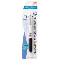 油性ボールペン 3色 0.5mm SXE3-400-05 1P 白 【10パックセット】 取寄品の1枚目
