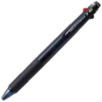 ボールペン 3色 ジェットストリーム 0.38mm SXE3-400-38 透明ブラック 取寄品の1枚目