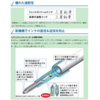 ボールペン スタンダード 0.38mm SXN-150-38 赤 【10本セット】 取寄品の3枚目