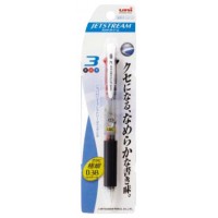 油性ボールペン 3色 0.38mm SXE3-400-38 1P 透明 【10パックセット】 取寄品の1枚目