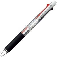 ボールペン 2色 ジェットストリーム 0.7mm SXE2-300-07 透明 取寄品の1枚目