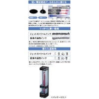 油性ボールペン プライム ノック式シングル 0.5mm SXN-2200-05 ライトピンク 取寄品の3枚目