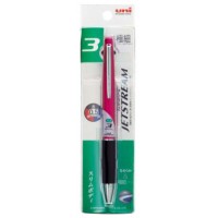 油性ボールペン 3色 0.5mm SXE3-800-05 1P ピンク 【10パックセット】 取寄品の1枚目