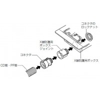 X線防護用ボックスジョイント (10個価格) 取寄品の3枚目