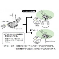 送りエンド(Gタイプ・スクリュー釘付)CD単層波付管16用 赤 (10個価格)の3枚目