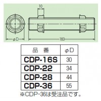 全ネジパイプ CDP-36 (1個価格)の2枚目