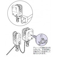 ケーブルカッシャー(Rブラケット組付け品) ブラケット3BR (1個価格) 受注生産品の3枚目