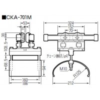 ケーブルカッシャー(中量用)ブラケット125R(1個価格) 受注生産品の2枚目