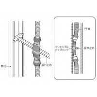 軽量間仕切り用フレキシブルカップリング PF管16用 (10個価格)の3枚目