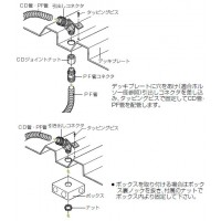 デッキプレート用引出コネクタ PF管22用 (10個価格)の3枚目