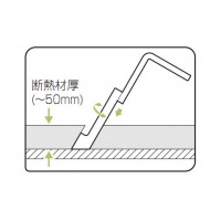 断熱材用穴あけ工具(断熱材用F・ころエンド付属品) 1本価格の2枚目