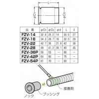 ブッシング PF管36用 (10個価格)の2枚目