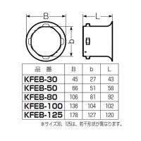 ベルマウス カクフレキ50用 (1個価格)の2枚目