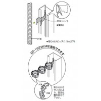 軽量間柱用PFカンクリップ PF管16/22用 (10個価格)の3枚目