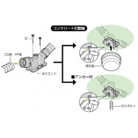 送りエンド(Gタイプ・アンカー付)PF管16用 (10個価格)の3枚目