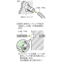 仮枠カップリング(Gタイプ・コンパクト型)PF管16用 (100個価格)の3枚目