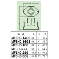 仮枠ブッシング(Gタイプ・コンパクト型)PF管16用 (100個価格)の2枚目